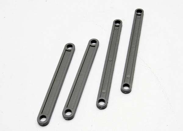Camber link set (plastic / non-adjustable ) ( front & rear) (grey)